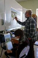 Мастер-классы по&nbsp;рисованию в&nbsp;Никитском храме деревни Бывалино