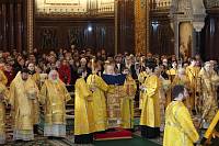 Торжество Православия в&nbsp;Храме Христа Спасителя