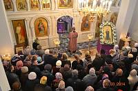 Освящение иконы блаженной Матроны Московской в Ногинске