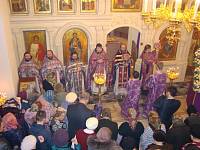 Освящение иконы блаженной Матроны Московской в Ногинске