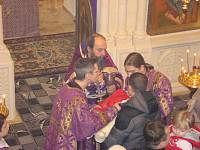 Освящение иконы блаженной Матроны Московской в Ногинске