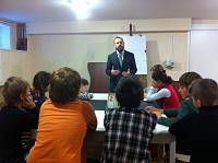 Занятия по&nbsp;профессиональной ориентации в&nbsp;воскресной школе Свято-Никольского храма с. Макарово
