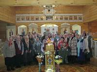 Первая Литургия в&nbsp;Михаило-Архангельском храме села Пышлицы Шатурского района
