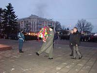 Памятный митинг и&nbsp;факельное шествие, посвященное 25-й годовщине вывода советских войск из&nbsp;Афганистана в&nbsp;Богородском благочинии
