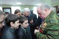 Встреча учащихся православной гимназии &laquo;Ковчег&raquo; г.&nbsp;Щелково с&nbsp;ветеранами Вооруженных Сил и&nbsp;участниками Великой Отечественной войны
