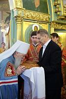 Визит митрополита Крутицкого и&nbsp;Коломенского Ювеналия на&nbsp;ЗАО &laquo;Щелковохлеб&raquo;