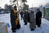 Молебен в&nbsp;Лесхозе Павлово-Посадского благочиния
