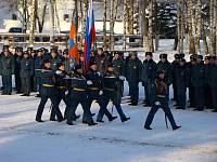 Принятие присяги в&nbsp;179-ом Спасательном центре МЧС России
