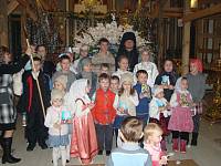 Рождественская елка в&nbsp;воскресной школе Преображенского храма села Андреевские Выселки
