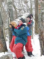 Рождественский поход гимназистов