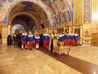 Рождественский поход гимназистов