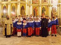 Рождественский поход гимназистов