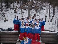 Рождественский поход гимназистов