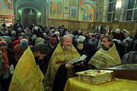 Новогодний молебен в&nbsp;Троицком соборе г.&nbsp;Щелково
