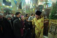 Новогодний молебен в&nbsp;Троицком соборе г.&nbsp;Щелково
