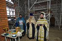 Закладка храма-часовни в&nbsp;честь иконы Божией Матери &laquo;Взыскание погибших&raquo; в&nbsp;Свердловском
