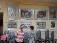 Рождественская выставка рисунков в&nbsp;православной гимназии г.&nbsp;Электростали