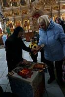 Паломники из&nbsp;Балашихи в&nbsp;Никитском храме д. Бывалино
