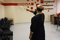 Освящение телестудии &laquo;Телеком услуги&raquo; г.&nbsp;Орехово-Зуево
