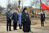 Закладка спортивного комплекса в&nbsp;Железнодорожном
