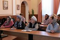 Лекция по&nbsp;церковно-славянскому языку в&nbsp;Богородицерождественском соборе
