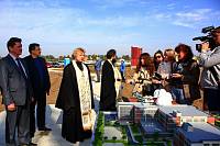 Закладка школы в&nbsp;Свердловском
