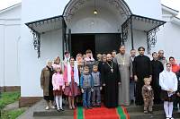 Освящение школы в&nbsp;д. Войнова Гора Орехово-Зуевского районо
