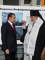 Закладка Кирилло-Мефодиевского храма в&nbsp;г.&nbsp;Железнодорожном