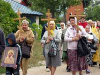Крестный ход в&nbsp;Гридино