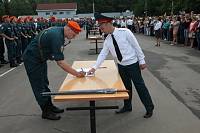 Присяга в&nbsp;спасательном центре МЧС
