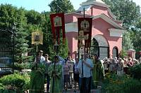 Престольный праздник в&nbsp;Сергиевском храме д. Алмазово
