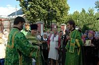 Престольный праздник в&nbsp;Сергиевском храме д. Алмазово
