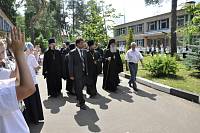 Торжественное открытие VII Московского епархиального детско-юношеского лагеря «Благовест»