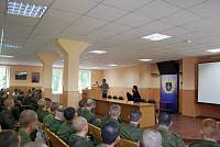 Беседа в&nbsp;воинской части
