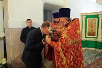 Освящение новых колоколов в&nbsp;Сергиевском храме с. Трубино
