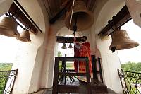 Освящение новых колоколов в&nbsp;Сергиевском храме с. Трубино
