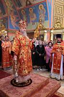 Божественная литургия в&nbsp;Богоявленском соборе Ногинска