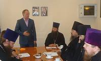 Встреча главы Электрогорска со&nbsp;священнослужителями Павлово-Посадского округа