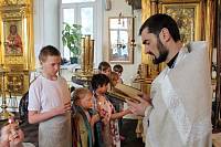 Крещение воспитанников приюта в&nbsp;Павлино