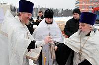 Закладка храма в&nbsp;войсковой части в&nbsp;Загорянском