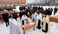Закладка храма в&nbsp;войсковой части в&nbsp;Загорянском