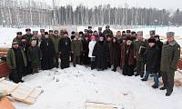 Закладка храма в&nbsp;войсковой части в&nbsp;Загорянском