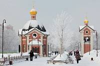 Первая Божественная литургия в&nbsp;храме прп. Серафима Саровского в&nbsp;Щелкове