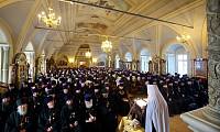 В Новодевичьем монастыре прошло годичное собрание духовенства Московской епархии