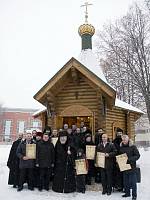 Архиерейское богослужение в&nbsp;Богоявленском храме г.&nbsp;Химки