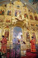 Святейший Патриарх Кирилл совершил Божественную литургию в&nbsp;Александро-Невском соборе Егорьевска