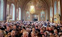 Святейший Патриарх Кирилл совершил Божественную литургию в&nbsp;Александро-Невском соборе Егорьевска