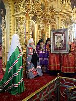 Святейший Патриарх Кирилл совершил Божественную литургию в&nbsp;Александро-Невском соборе Егорьевска