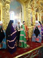 Святейший Патриарх Кирилл совершил Божественную литургию в&nbsp;Александро-Невском соборе Егорьевска