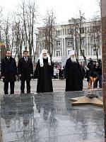 Святейший Патриарх Кирилл совершил Божественную литургию в&nbsp;Александро-Невском соборе Егорьевска